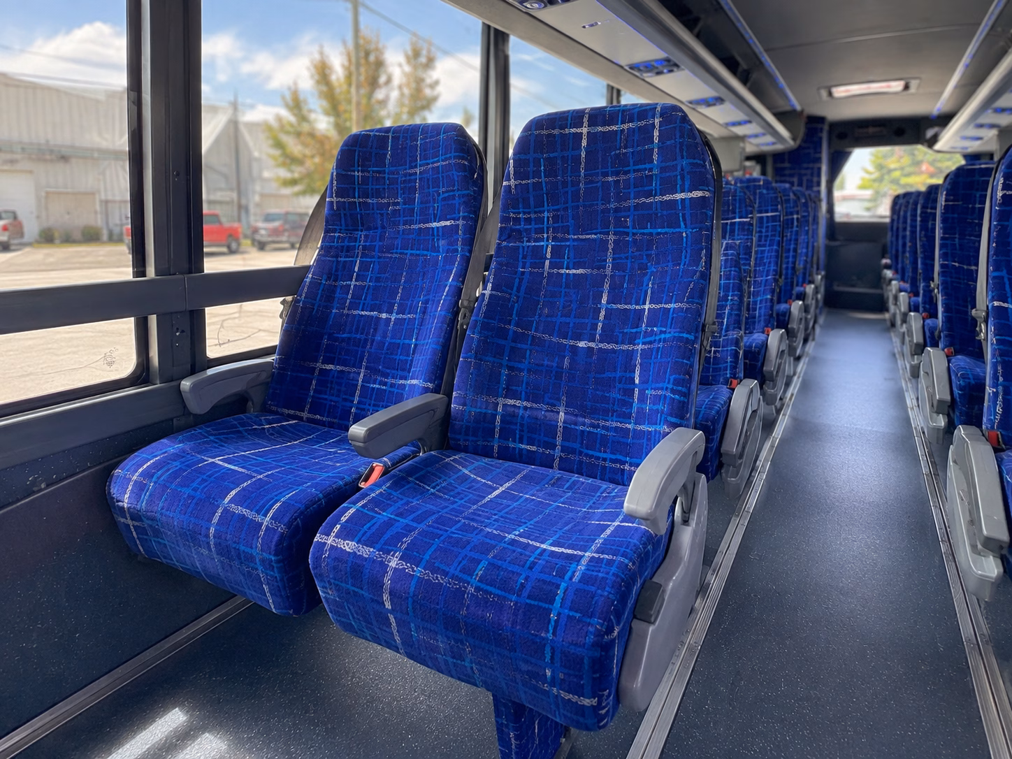 employee shuttle service along the i 605 corridor