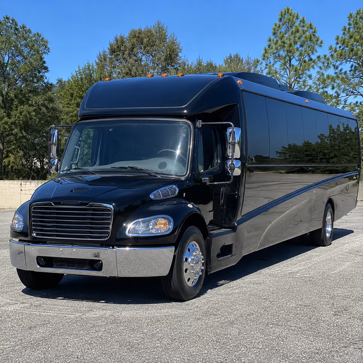 for outdoor ceremonies at pio pico a bus makes the logistics simple