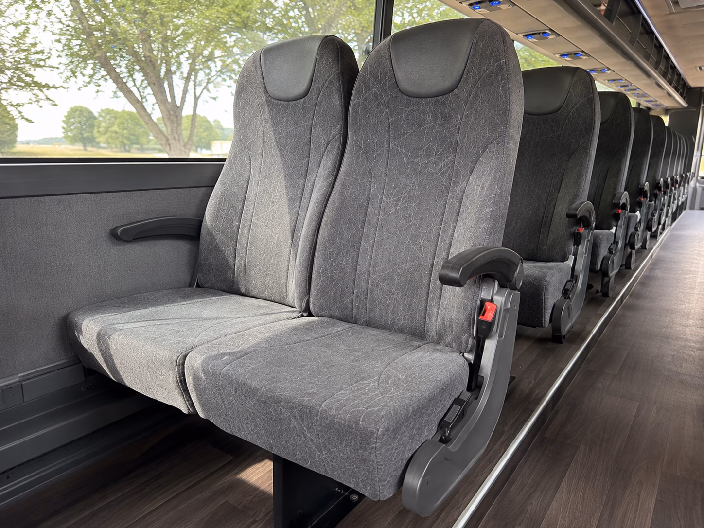 trade show corporate campus shuttle service near whittier