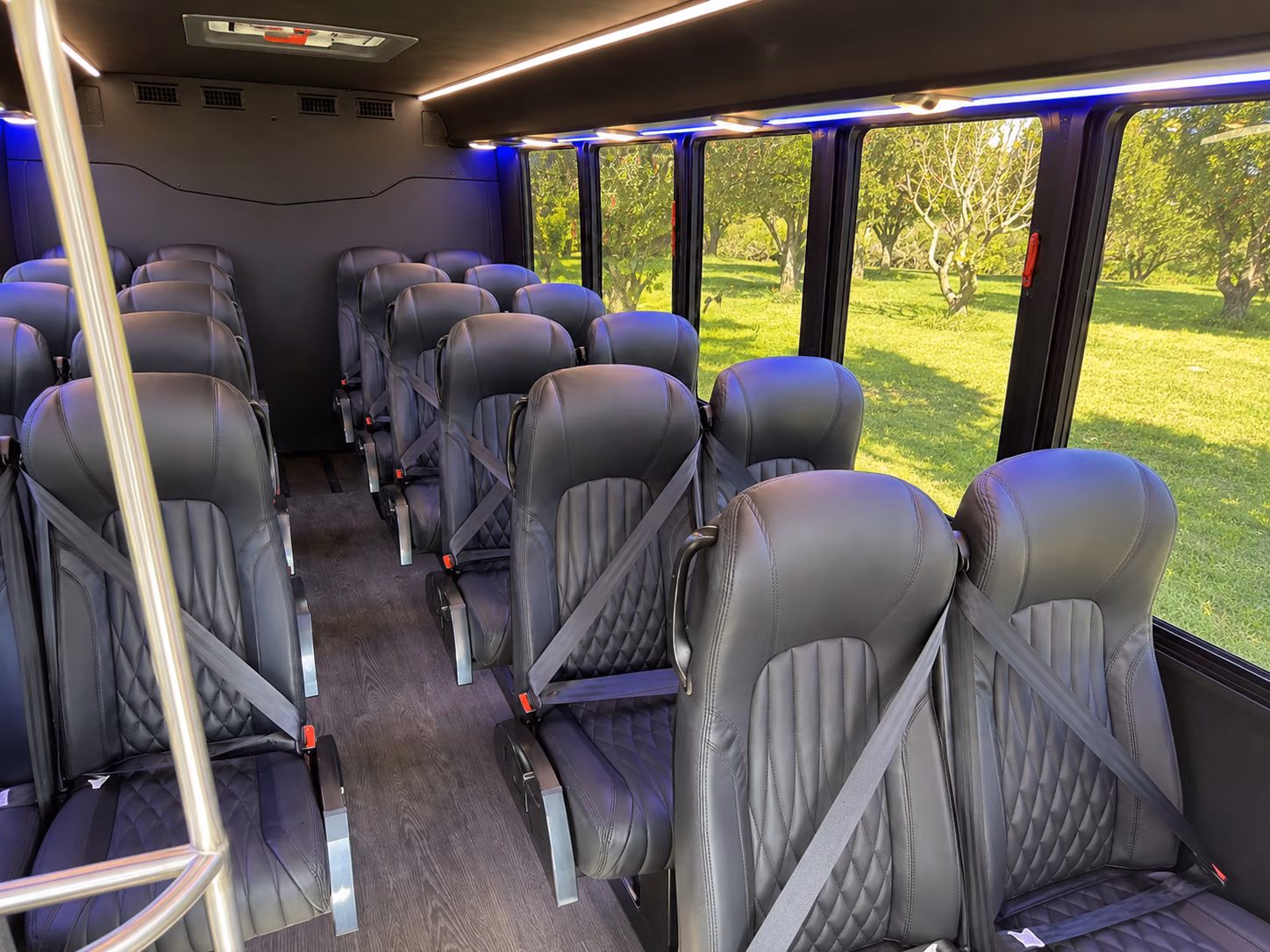 whittier concert transportation onboard seating