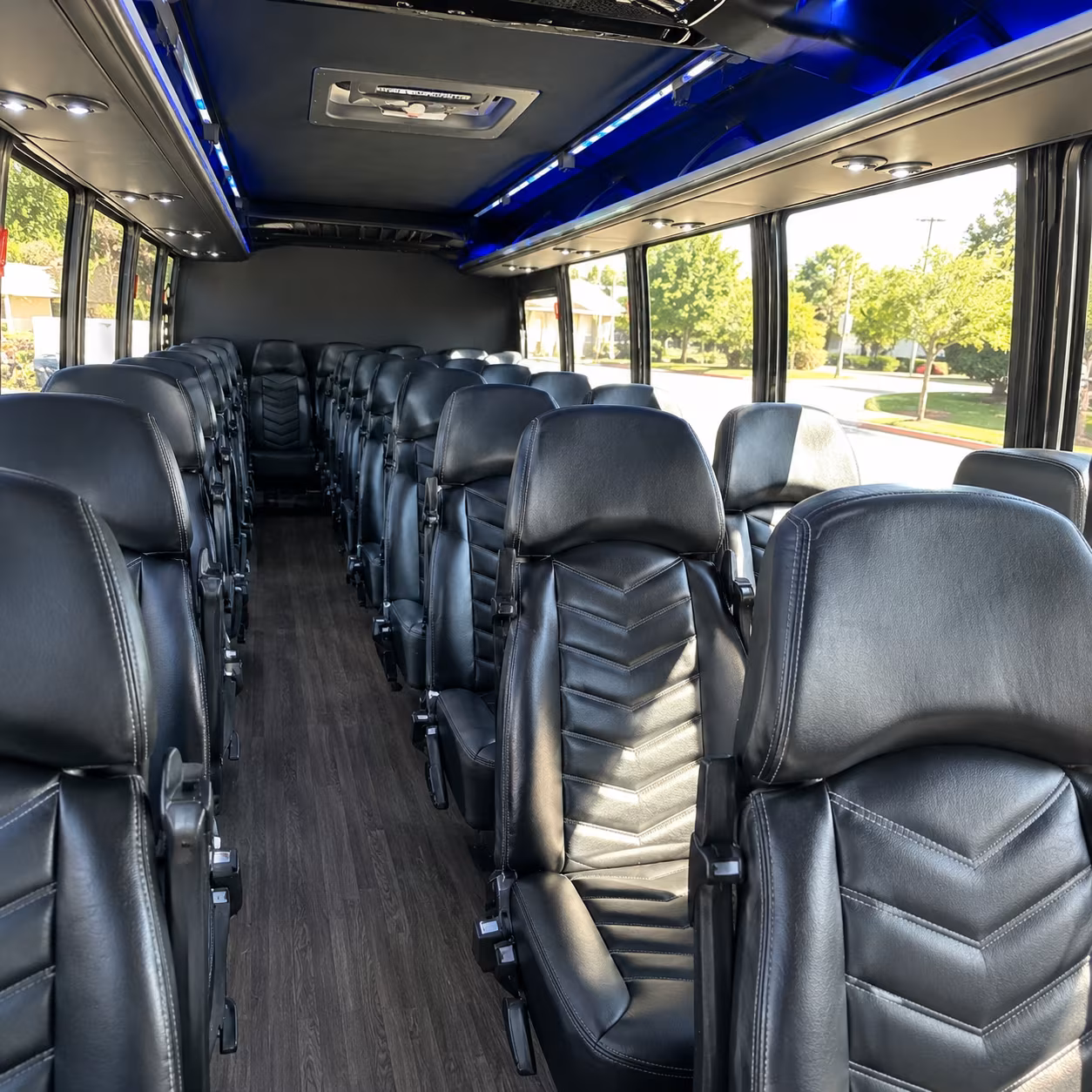 whittier school event transportation onboard seating