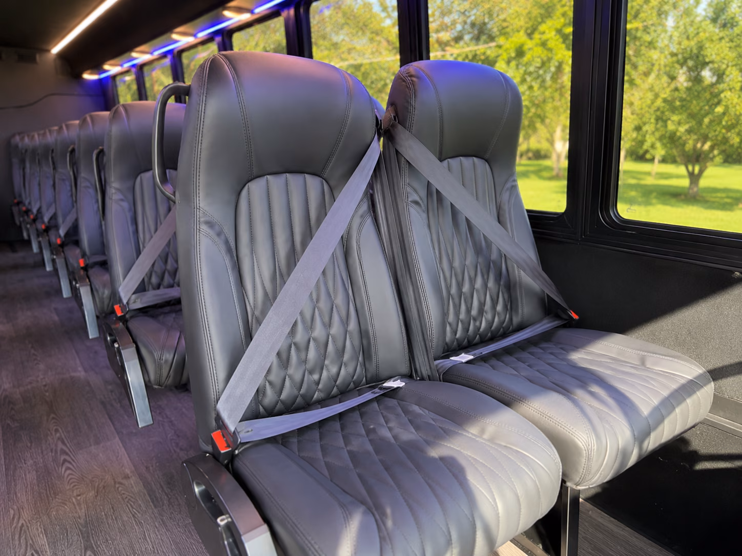 whittier wedding transportation onboard seating