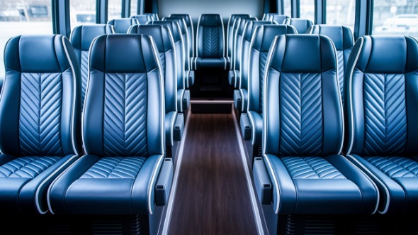 15 passenger minibus inside whittier