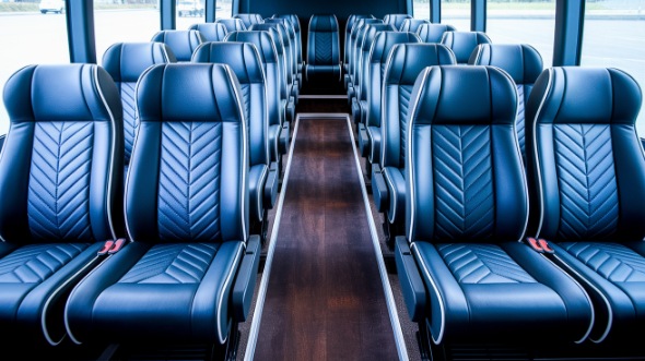 20 passenger minibus inside whittier