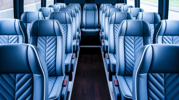 35 passenger minibus inside whittier