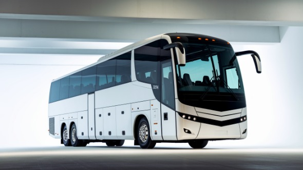 50 passenger charter bus whittier