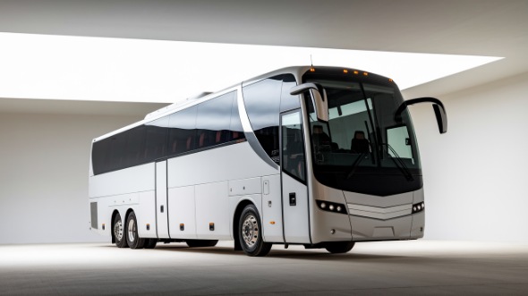 54 passenger charter bus whittier