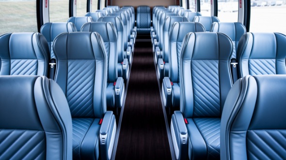 55 passenger charter bus interior whittier
