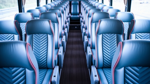 56 passenger charter bus interior whittier