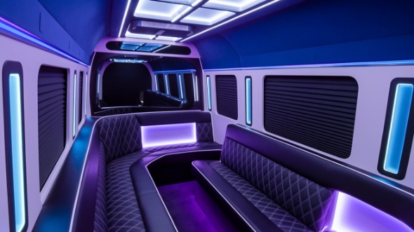 party bus rental inside whittier