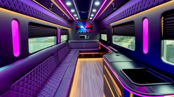 sprinter limo rental inside whittier