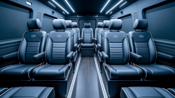 sprinter van with driver rental whittier